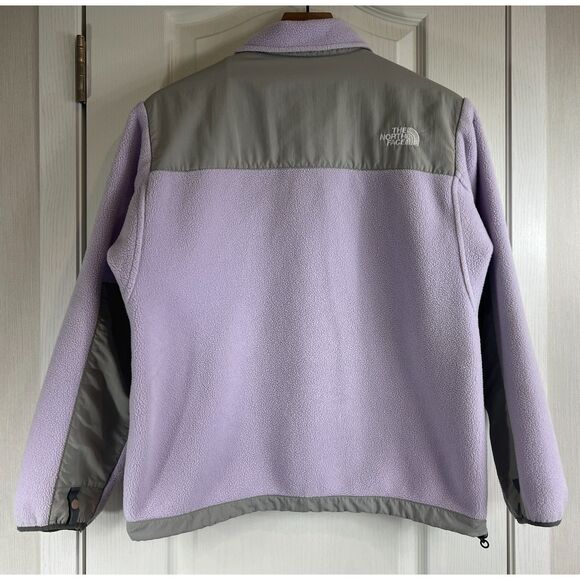 The North Face Women's Denali Jacket Lavender Gray Fleece Full Zip Size S - Picture 3 of 12
